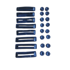 Juego goma bisagra y tapones puerta MB 1114 (2 puertas)