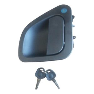 Manija Exterior Puerta Mercedes Benz Accelo Con Llave Izquie Gris Delantera