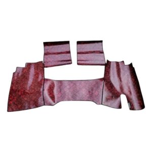 Alfombra Ceramica Para Iveco Tector Cavalino Roja