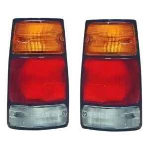 Faro Trasero Chevrolet Luv 92  96 Derecho Borde Negro Derecho Rojo