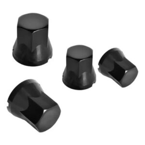 Cubre Tuerca Rueda Negro 32 Mm X 10 Unidades