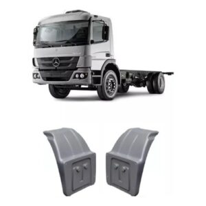 Guardabarro Posterior Para Mercedes Benz Atego Plastico