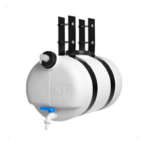 Tanque De Agua Plastico Camion 25 Litros Soportes Jabonera Blanco